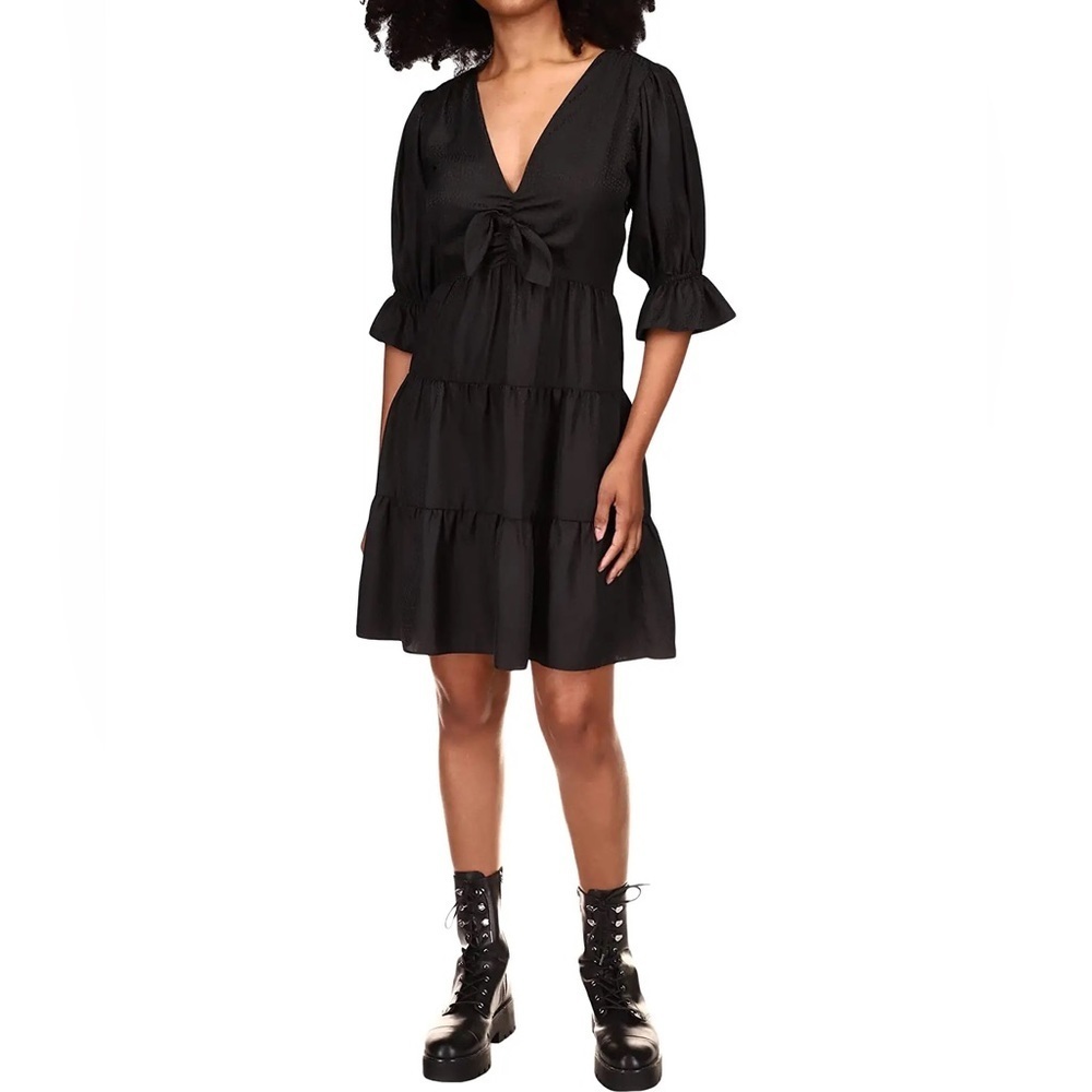 MICHAEL Michael Kors Tie Front Mini Dress - Picture 10 of 10